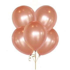 Resim Nedi Balon Metalik Rose Gold 100 Lü PM-72207 