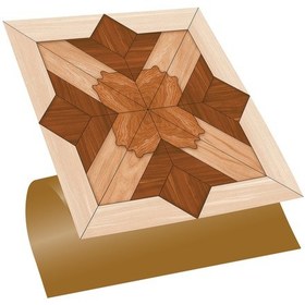 Resim Tink Kendinden Yapışkanlı Ahşap 002 Desenli Pvc Karo 30x30 Cm 