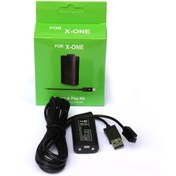 Resim Xbox One Play & Charge Kit Gamepad Batarya Şarj 