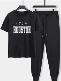 Resim uyguntarz Unisex Houston Baskılı 2'li Eşofman Takımı 