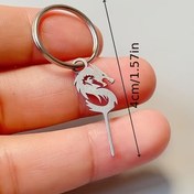 Resim 1 adet, Yaratıcı Ejderha SIM Kart Tutucu, Havalı Karikatür Anahtarlık, Paslanmaz Çelik Telefon Kart Çıkarıcı, Yaratıcı Anahtarlık, Mobil Kart Pin Sökücü, Sırt Çantası Asma Süs Aksesuarı, Küçük Hediye 
