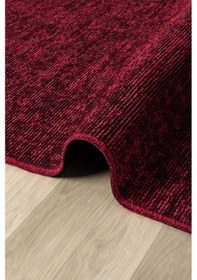 Resim Antik Bordo Halı Yıkanabilir Kaymaz Taban Şönil Kilim Dokuma Pamuk Taban Kilim 10115a Bordo 