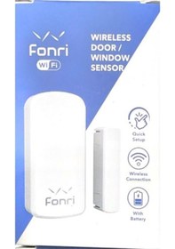 Resim Fonri 1G Uyumlu Kablosuz Kapı/Pencere Sensörü 