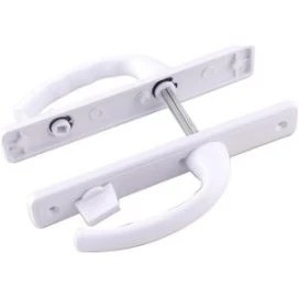 Resim Go İthalat Poşetli Banyo-Wc - Kilitli Beyaz Pvc Kapı Kolu (5440) 