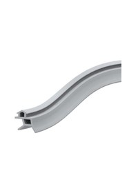 Resim Contacall Pimapen Contası Gri Kapı Pencere Fitili 10 Metrelik Pakette Pvc Pimapen Fitili-contası 