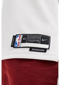 Resim Nike Dri Fit Miami Heat Association Edition Mens Basketball Jersey Butler Basketbol Forması Beyaz Beyaz 
