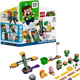 Resim LEGO® Super Mario™ Luigi ile Maceraya Başlangıç Seti 71387 - Çocuklar için Yaratıcı Oyuncak Yapım Seti (280 Parça) 