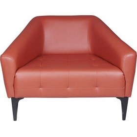 Resim Oceans Kahverengi Deri Tekli Kanepe Kahverengi 