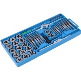 Resim 40 Parça Kılavuz Pafta Seti Metrik Set A+Pro 