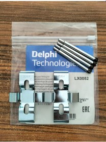 Resim Mercedees W107 W126 C126 Ön Kaliper Balata Pim Takımı Delphi 