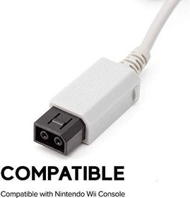 Resim Nintendo Wii için Wii AC Adaptör Güç Kaynağı 