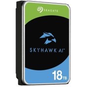 Resim SEAGATE SKYHAWK AI 18 TB 7200RPM 256MB SATA3 550TB/Y RV 7/24 (ST18000VE002) OEM