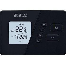 Resim Eca Poly Comfort 200 B Kablosuz Oda Termostatı 7006903007 