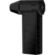 Resim Şiddetli Turbo Fan 130000 Rpm El Taşınağı Fırçasız Motor Üç Hızlı Ayar Endüstriyel Kanal Fanı Şiddet Üfleyici Siyah (Yurt Dışından) 