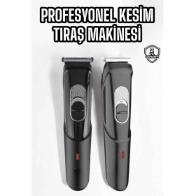 Resim Marsilyan Saç Sakal Lazer Epilasyon Öncesi Tüy Kısaltma Makinesi Unısex 4 Taraklı 