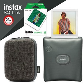 Resim Instax SQ Link Yeşil Ex D Akıllı Telefon Yazıcısı Ve Hediye Seti 3 