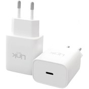 Resim Linktech C201 Type-C Pd 20W Çıkışlı Şarj Aleti (Başlık) Beyaz (514442825) 