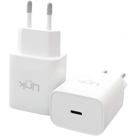 Resim Linktech C201 Type-C Pd 20W Çıkışlı Şarj Aleti (Başlık) Beyaz (514442825) 