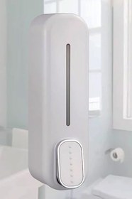 Resim Chermik 350 ml Kapasiteli Manuel Sıvı Sabunluk Basmalı Model Duvara Monte Şık Tasarım Sabunluk Manuel 1450 