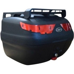 Resim Çanta Maxem Sl-40 Arka Sırt Dayama Ve Üst Bagajlı Full 40 Lt Siyah 