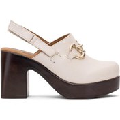 Resim Venüs 2217007y Kadın Hakiki Deri Topuklu Sandalet Bej Bej 