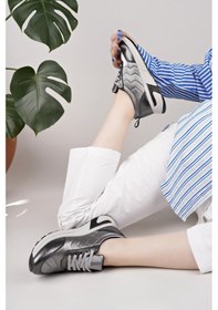 Resim Nesilshoes Nesil Shoes Acr 170 Platin Paraşüt Kadın Ayakkabı 