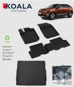Resim Peugeot 3008 Uyumlu Crossover Alt Bagaj 2016 Ve Sonrası Paspas + Bagaj Havuz 