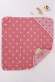 Resim Baveno Pembe Puantiyeli Bebek Kundak 80x80 cm 