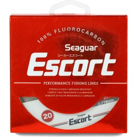 Resim SEAGUAR ESCORT Balıkçılık İpi - Ağır Hizmet, Aşınmaya Dayanıklı, Bükülmez, Hızlı Batma, Tuzlu/Su İçin Uygun, Spinning/Plug/Casting Makaralarla Uyumlu - Profesyonel ve Amatör Oltaçılar için, Pürüzsüz Atış, Sağlam Yapı 