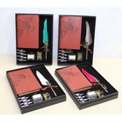 Resim Deri Defterli Divit Hokka Seti Model 1 