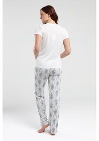 Resim Arnetta Kadın Krem Pijama Takımı Ar3256-s-v1 