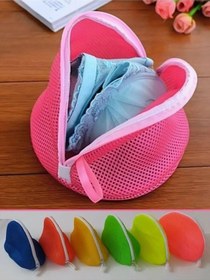 Resim Iç Çamaşırı Bikini Yıkama Filesi Fermuarlı 