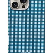 Resim Ultra Slim iPhone 16 Pro MagSafe Uyumlu Aramid Fiber Kılıf Ocean Blue 