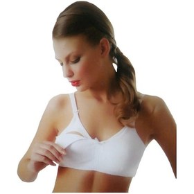 Resim Yarentuhafiye 2 Adet Çiğdem Bayan Lohusa Emzirme Sütyeni Beyaz 305 