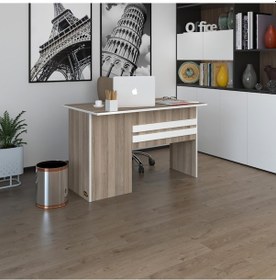 Resim Kenzlife Ofis Masası Kamikaze Crd Sağ 75 170 60 Kilitli Kapaklı Dolap Şeritli Bilgisayar Çalışma Masası 