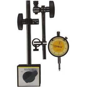 Resim Normadia Manyetik Ayak ve Komparatör Saat Seti AS-960-08-0, Hassas Ölçüm ve Ayar Sağlar 