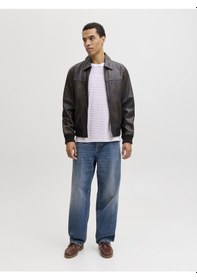 Resim Jack & Jones Erkek Eddie 840 Loose Fit Jean - 12290185 Blue Denim 