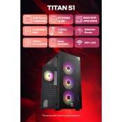 Resim Game Garaj Titan S1 Amd Ryzen 7 7800X3D 64GB Ram 1tb SSD RTX5080 240MM Sıvı Soğutma Freedos Oyuncu Tavsiye Sistem 