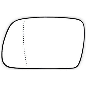 Resim Peugeot 307 01-07 Sol Dikiz Aynası Camı Manuel Isıtmasız 8151.gx 