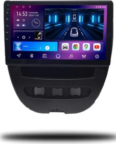 Resim Carplayer Citroen C1 2007-2013 Uyumlu Android Multimedya 6gb Ram 64gb Hafıza 