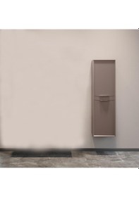 Resim Orka Clay 100 Cm Mdf Toprak Banyo Dolabı Takımı Ve Boy Dolabı Çok Renkli 