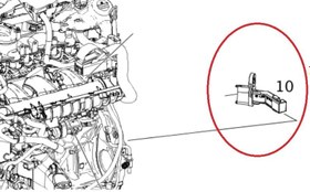 Resim MERCEDES-BENZ A2709051300 | W204 Kasa C180 274 Motor Krank Mili Pozisyon Sensörü Orijinal 