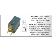 Resim Far Rolesi 12V 4P Accent Toyota Uyumlu 504629444 