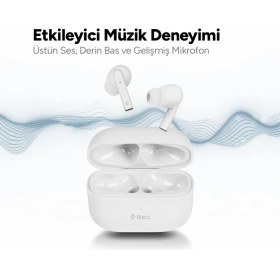 Resim Ttec Airbeat Tone Gerçek Kablosuz Kulak Içi Tws Bluetooth Kulaklık Üstün Ses Derin Bass Gelişmiş Mikrofon 