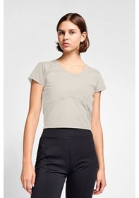 Resim Lescon Kadın Antrenman Kısa Kol T-shirt 25b-2056 Beyaz 