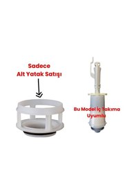 Resim Ayasya Yapı Vitra Gömme Rezervuar Boşaltma Grubu Alt Yatak Parçası Diğer 