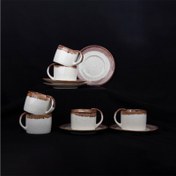 Resim Aryıldız Milano 12 Parça 6 Kişilik Kahve Fincan Takımı 80 ml 