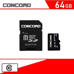 Resim Concord 64gb Hafıza Kartı M-sd Class10 