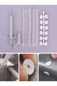 Resim Tor Store Yorgan Kılıfı Sabitleme Seti (2 Adet) 