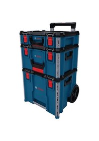 Resim Bosch Profesyonel L-boxx Contractor Tekerlekli 3'lü Takım Çantası 